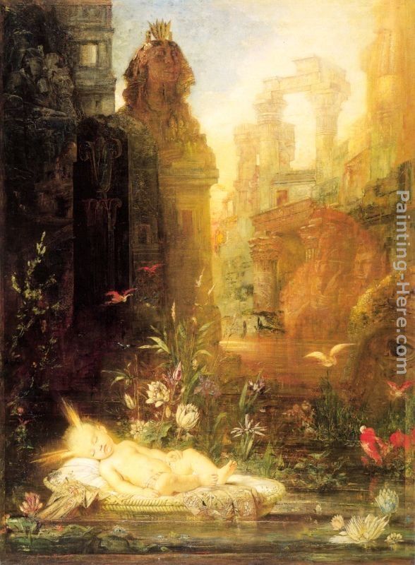 Gustave Moreau Young Moses